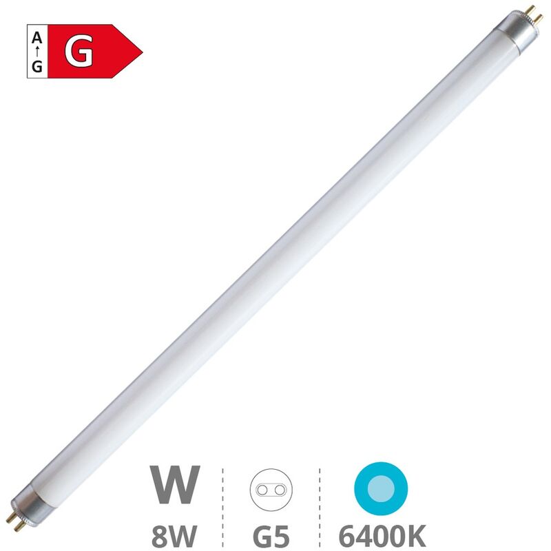 

GSC - Tubo fluoresc.T5 trifosforo 8W G5 302mm 6400K