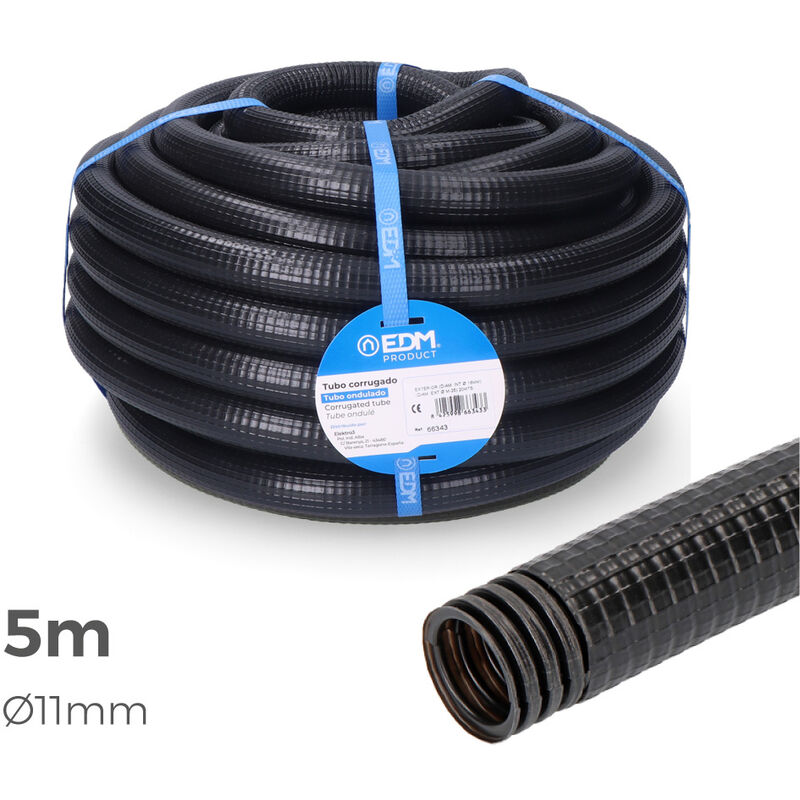 

EDM Ferroplast para exterior medida 11mm ce m-16 5mts