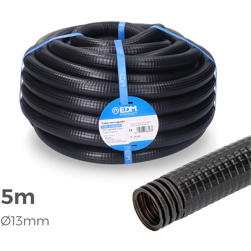 

Ferroplast para exterior medida 13mm ce m-20 5mts - EDM