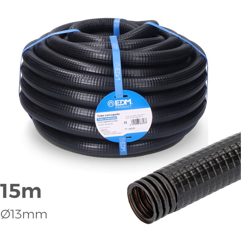 

Ferroplast para exterior medida 13mm ce m-20 15mts - EDM