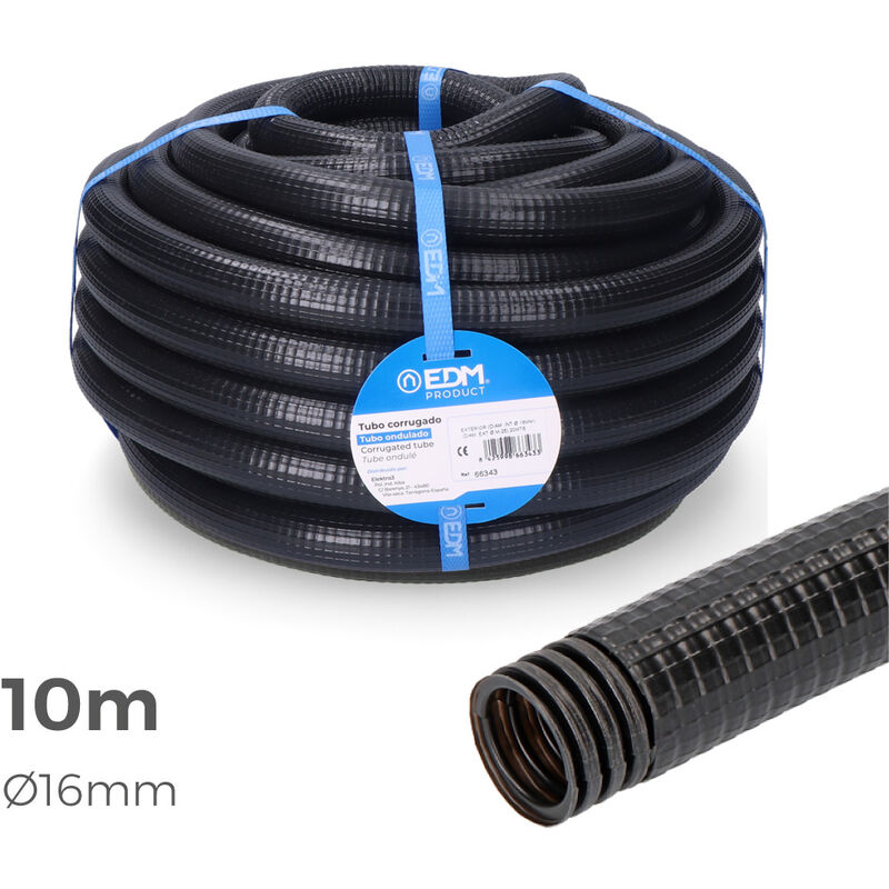 

Ferroplast para exterior medida 16mm ce m-25 10mts - EDM