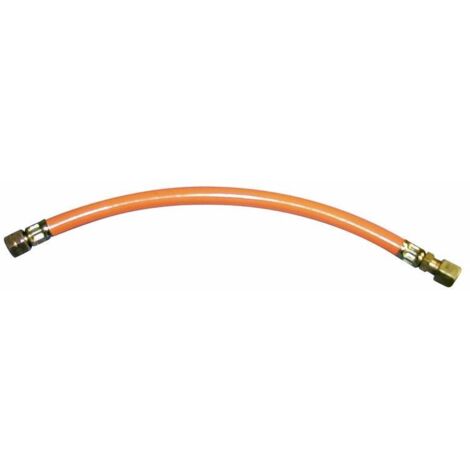 Tubo gas flessibile 80cm attacco 10 mm