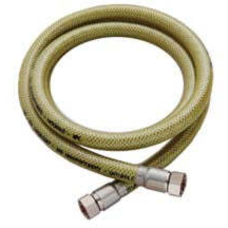 Tubo Flessibile Per Gas 2mt 1/2 In Acciaio Inox - Norma EN 15266 Per Piani Cottura - Foto 4