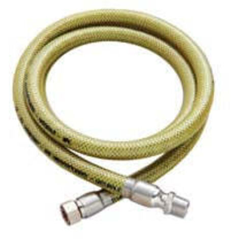 Tubo Gas Flessibile In Acciaio Inox Con Guaina Mf - cm.200