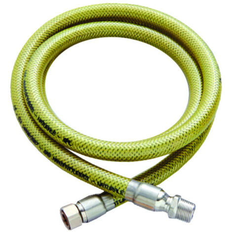 Tubo gas flessibile in acciaio inox con guaina mf - cm.50