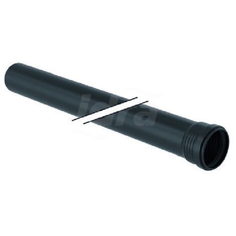Tubo Geberit Silent-Pro con 1 bicchiere ø75 L.500 mm 393.302.14.1