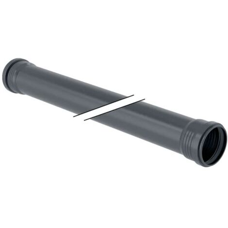 Tubo Geberit Silent-Pro con due bicchieri ø75 x L.500mm PP 393.310.14.1