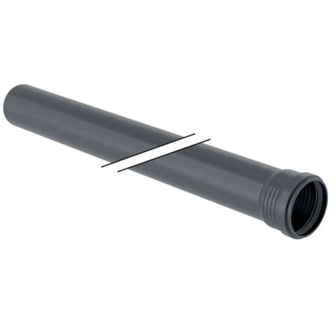 Tubo Geberit Silent-Pro con un bicchiere  ø110 x L.1000 mm PP 393.504.14.1