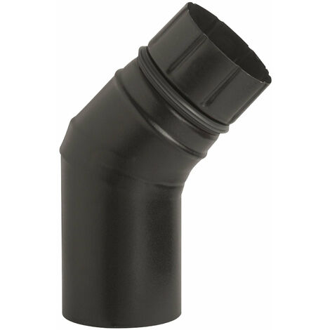Tubo gomito 45° per stufe Ala Eco - 8cm