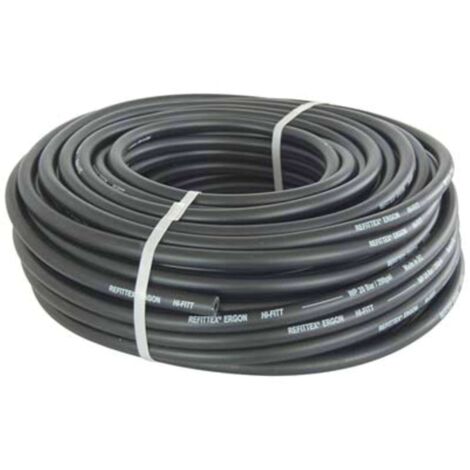 TUBO GOMMA AC - NERO MM 6X14 BAR 20 MT 100 - 1 pezzo