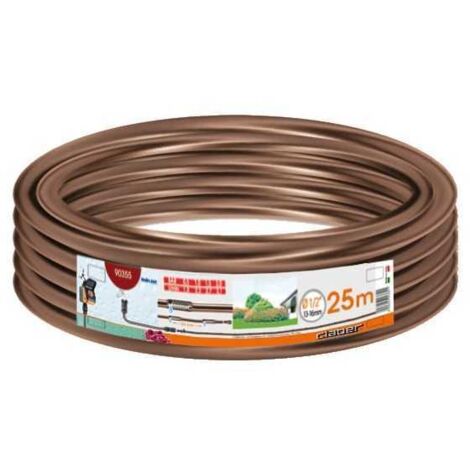 Tubo gotero 1/2 m 25 Marrón Micro 90356 Claber