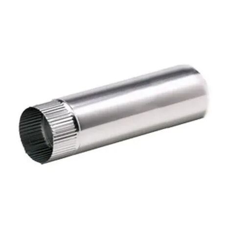 Tubo grapado de 0.33m, aluminio, D.125