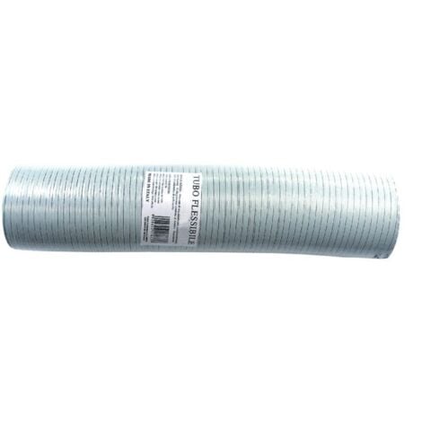 TUBO IN ALLUMINIO BIANCO 50 mm ESTENSIBILE 0,5/1,5 MT.