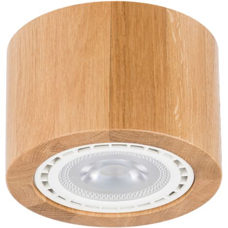 Tubo in legno da superficie LED 135 OAK soggiorno cucina camera STYLISH