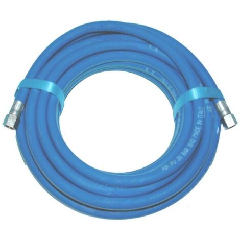 TUBO IN POLIURETANO RETINATO 8x12 AZZURRO
