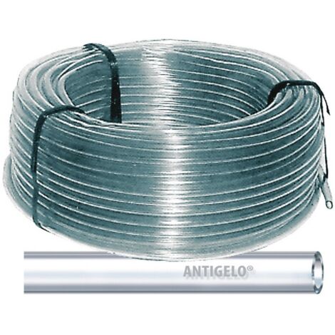 TUBO IN PVC ANTIGELO TRASPARENTE Col. Neutro Ï mm. 35x45 (mt. 35) KG 29