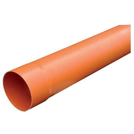 Tubo in pvc arancio : Diametro - 40, Metri Lineari - 1 metro