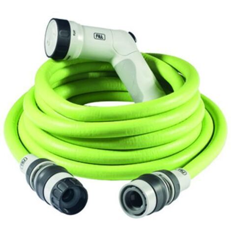 TUBO INNAFFIO 25MT 1/4""" ESTENSIBILE CON LANCIA """ IKON LIME"""