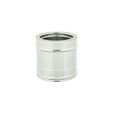 Tubo inox coibentato dp doppia parete da 180-230 x 250mm