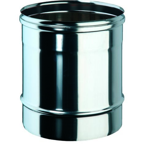 Tubo inox rigido 250 ps d.120