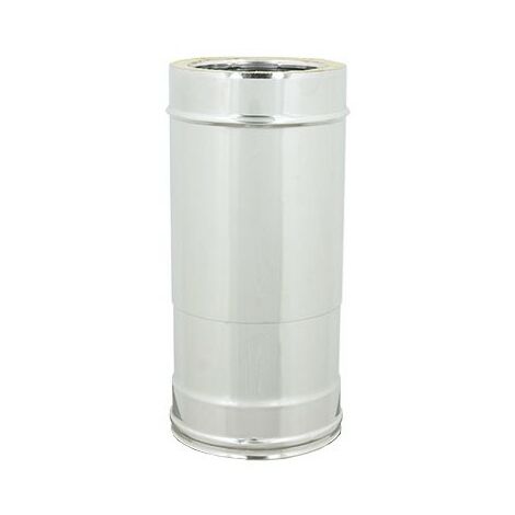 DPG140250 - Tubo in acciaio inox doppia parete coibentato L 250mm