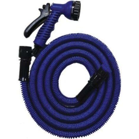 TUBO IRRIGAZIONE ESTENSIBILE LONGLIFE IN KIT STARS - MT 2,5/7,5 +RACCORDI+IDROPISTOLA - 1 pezzo