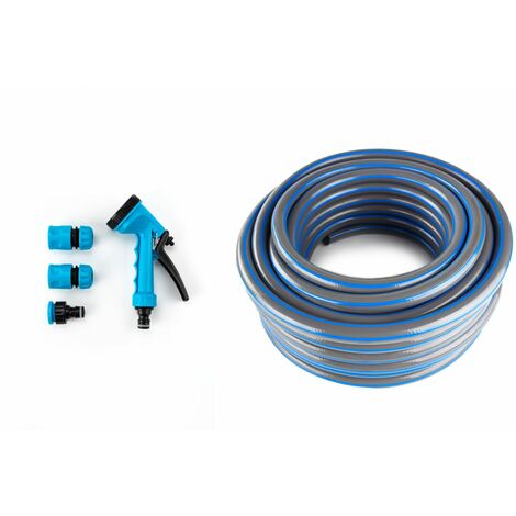 Tubo irrigazione flex 15mm con accessori inclusi - lunghezza 20 metri