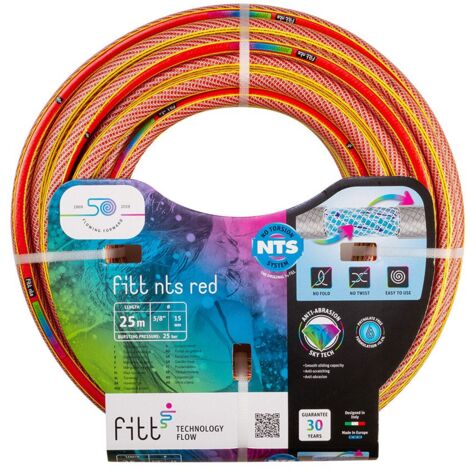 TUBO IRRIGAZIONE NTS 1/2'' 15M ANTITORSIONE A 6 STR