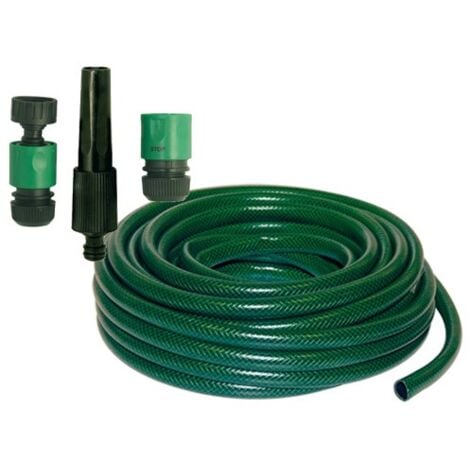 TUBO IRRIGAZIONE RETINATO CON KIT GIARDINO GIARDINAGGIO IRRIGAZIONE
