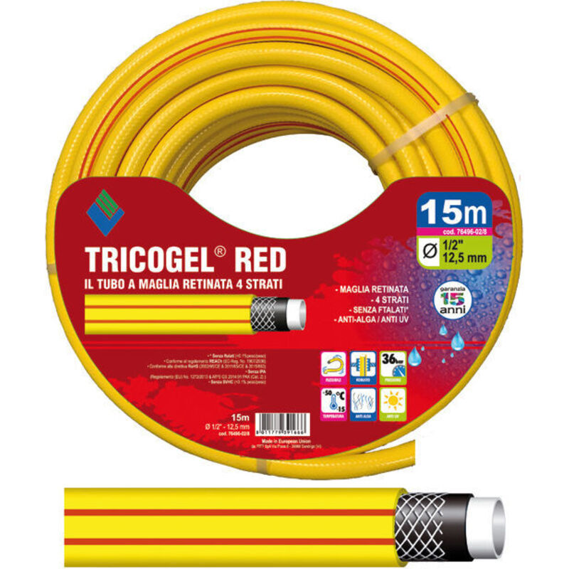 Vigor blinky Tubo Tricogel Red 4 Strati 15mt 3 4