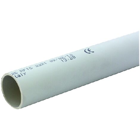 Tubo Isolante Per Cavi  In Pvc   Mm 25 - Mt. 3 Cf. 18 Pz