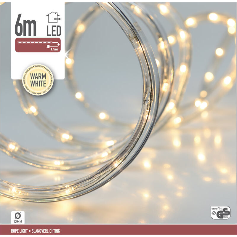 

Tubo Led 12 Mm 6 Metros Luz Calida