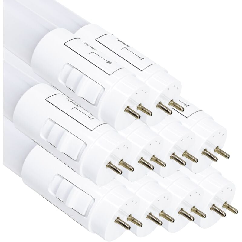 

Tubo LED 120cm 360º T8 G13 18W 1800LM Conexión un lateral. | Blanco Frío 6500K - Pack 10 Uds. - Blanco Frío 6500K