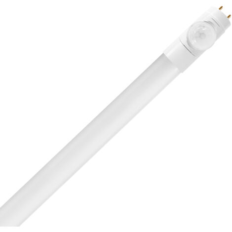 Tubo LED 60cm T8 G13 Detector de Movimiento PIR con luz de Seguridad 9W 140lm/W No Flicker 6000K Blanco Frío No