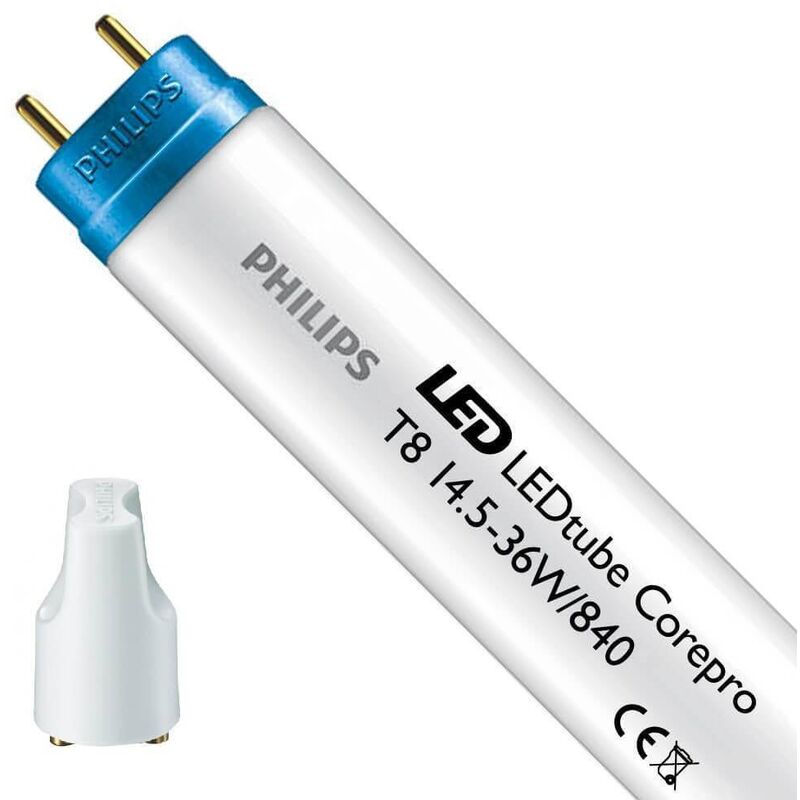 

Tubo LED T8 120cm 14.5W - CorePro LEDtube Blanco frío 6500K - Philips