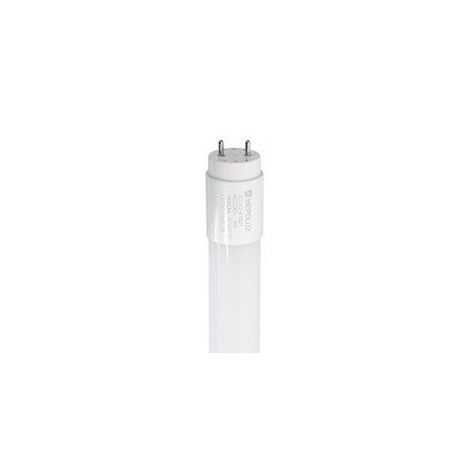 Tubo LED cristal T8 9W 60cm 6000K conex a 2 puntas