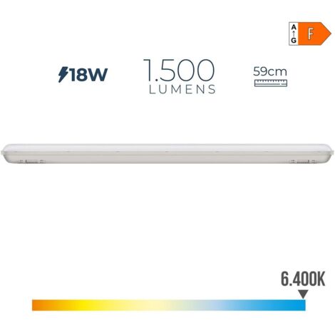 Tubo LED EDM 31410 A F 18 W 1500 lm (6500 K) (6400 K)