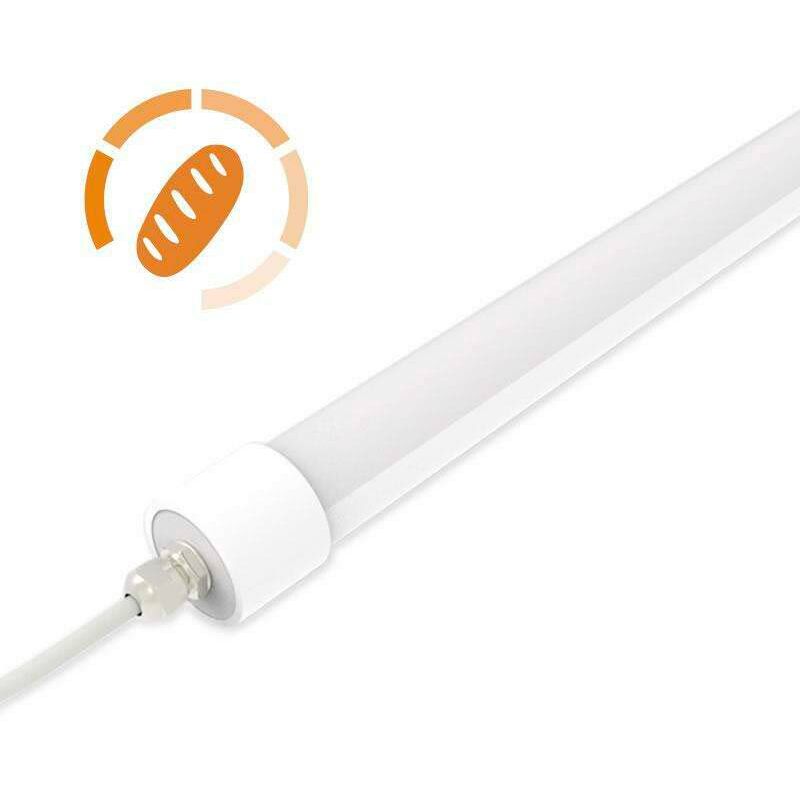 

Tubo LED DC12V, IP65, 9W, 60cm, Pan y repostería, Blanco cálido 2700K - Blanco cálido 2700K