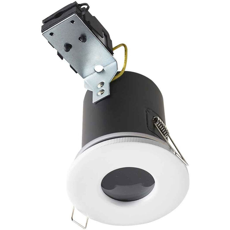 Image of Supporto Spot Recessed Faux Plafond GU10 AC220-240V Bianco Rotondo IP20 - perforazione 68mm