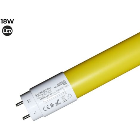 Tubo LED T8 120cm vari colori 18W