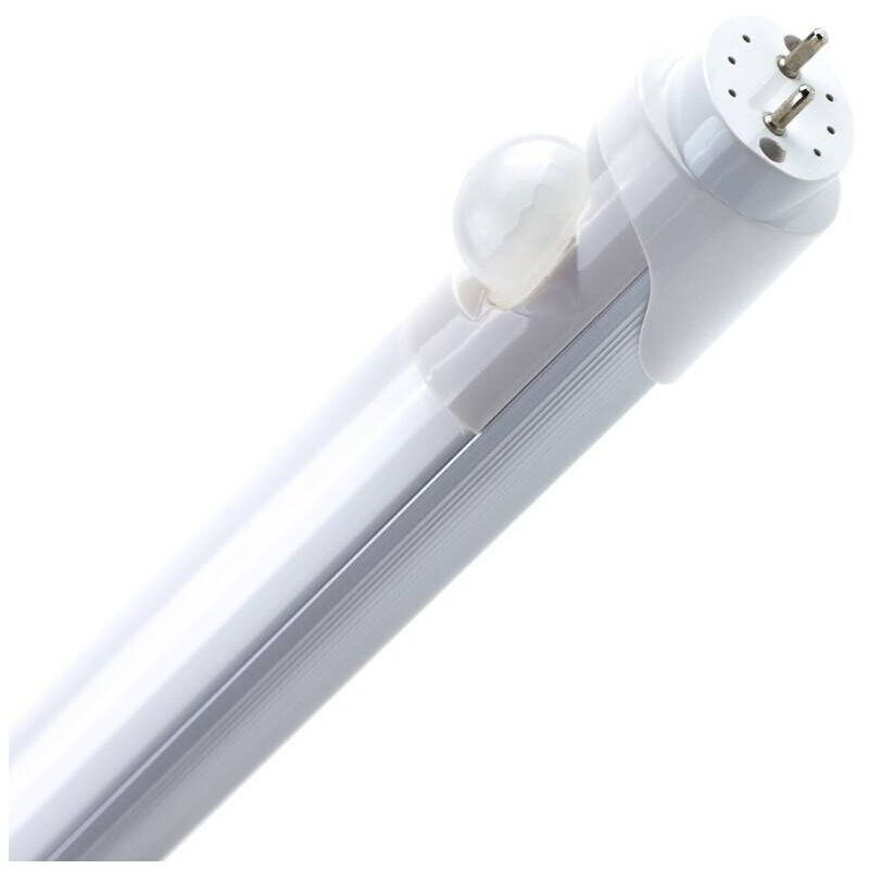 

Tubo LED T8 600mm con Detector de Movimiento PIR il. Seguridad Conexión Dos Laterales 9W 100lm/W