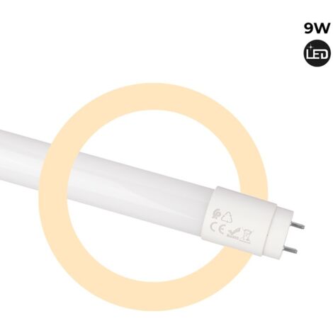 Tubo LED T8 60cm 9W cristal opal