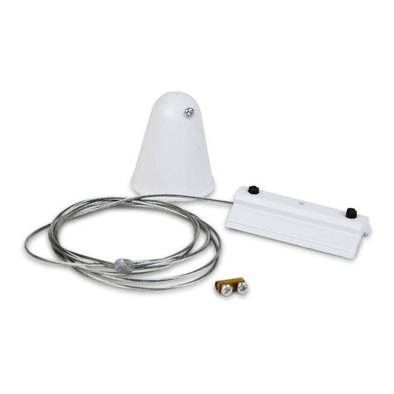 

Kit de colgado para carril trifásico - Cable 1,5m (1 uni) | Blanco