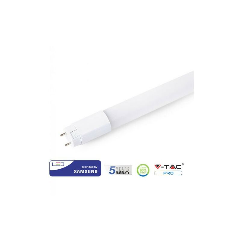 

Tubo LED T8 Samsung PRO 18W 160° 120cm NanoPC. Alta eficiencia Temperatura de color - 4000K Blanco natural