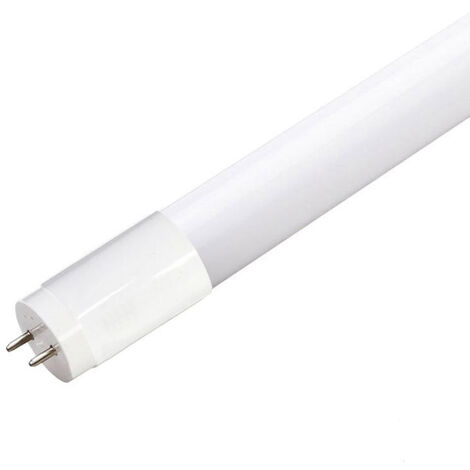 Tubo LED T8 SMD2835 Cristal - 20W - 120cm, Conexión un Lateral, Blanco frío - Blanco frío