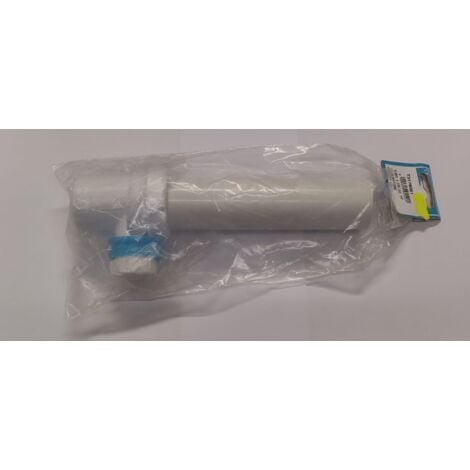 TUBO LISCIO PP CON AERATORE Ø40MMx250MM- IN PLASTICA COLORE BIANCO