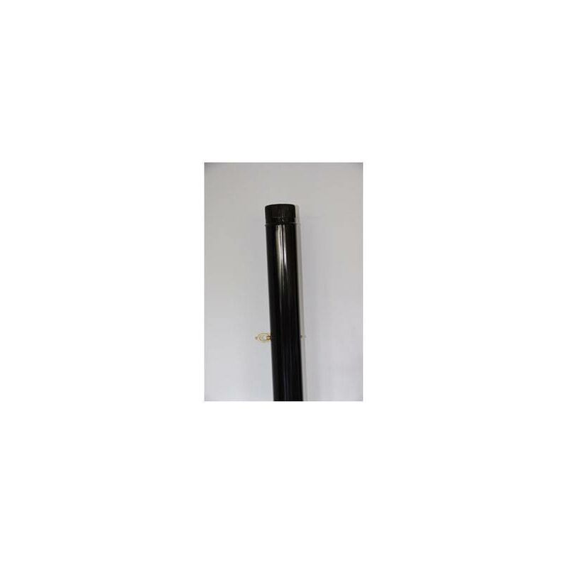 

FR - Tubo liso vitrificado negro chimenea 150x1m.