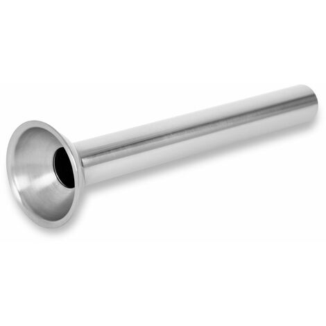 Tubo llenado embutidora acero inoxidable Ø22mm brida 53mm recambio apto lavavaj EBERTH