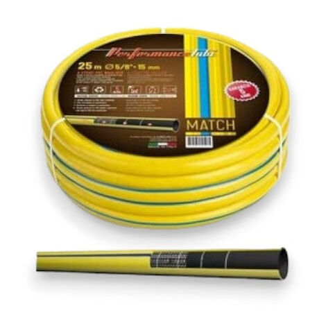 Tubo magliato giallo per esterno diametro 1.9 cm (3/4") - 25 mt