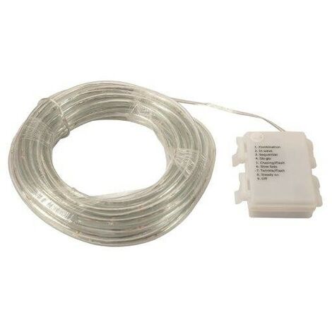 TUBO MICROLED BATTERIA OUTDOOR 20MT MULTICOLOR